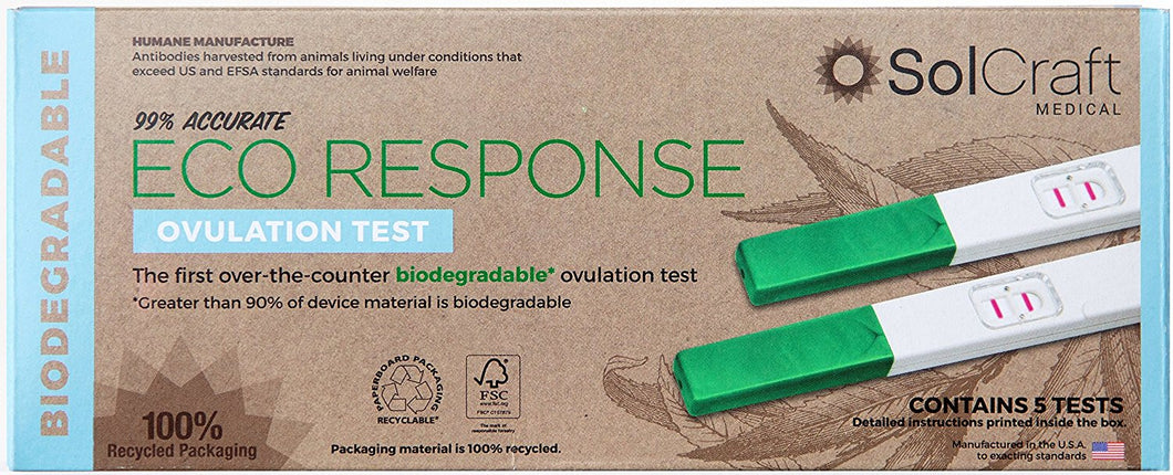 Eco Response Biodegradable Ovulation Test (5-Pack)